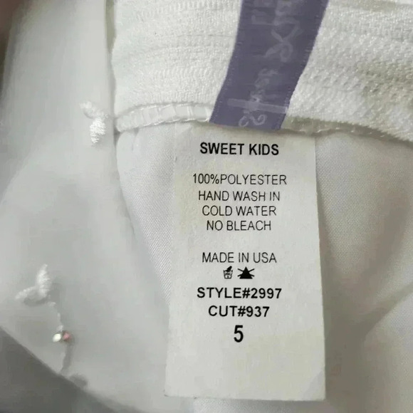 Sweet kids bridal dress - Picture 15 of 16